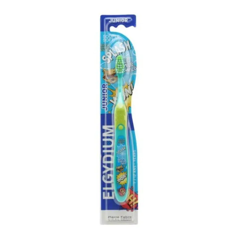 ELGYDIUM Brosse à Dents Junior Soft 7-12 Ans