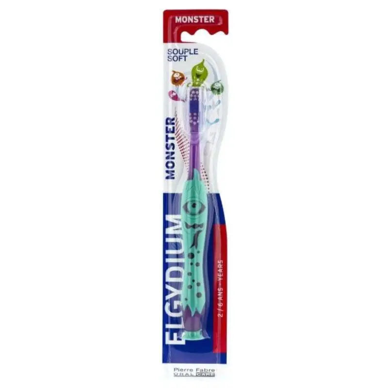 ELGYDIUM Kids Monster 2/6 ans - brosse à dents enfant - Image 2