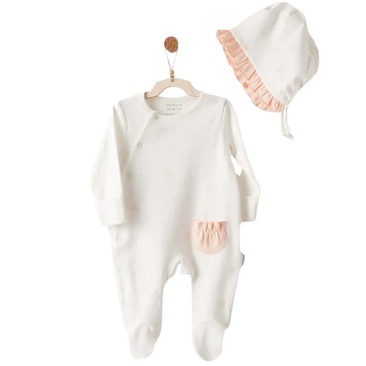 Ensemble barboteuse bébé fille ANW-AC26533