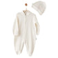 Ensemble barboteuse bébé garçon ANW-AC26704 Blanc - Image 1