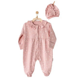 Ensemble barboteuse bébé Rose Andywawa - Image 1