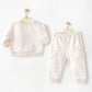Ensemble bébé fille 2 pièces beige AC25100 - Image 1