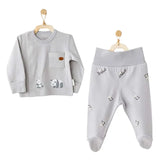 Ensemble body bébé garçon 2 pièces AC26024 - Image 1