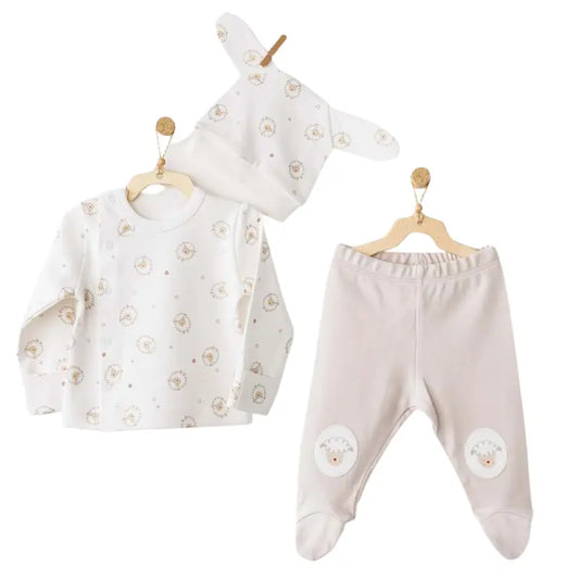 Ensemble de 3 pièces Andywawa Baby Tinny's Sheeps AC26158 - Image 1