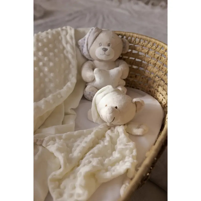 Ensemble de 3 pièces Petite Maison  Peluche + Couverture + Dou Dou Beige - Image 7