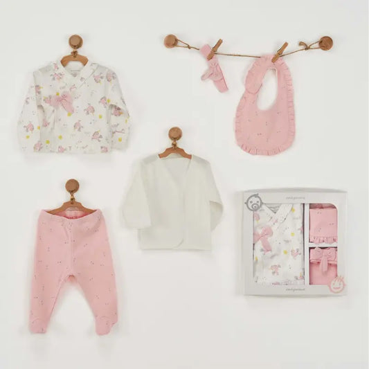 Ensemble de 5 lingettes pour nouveau-né - Andywawa AC22710 - Image 1