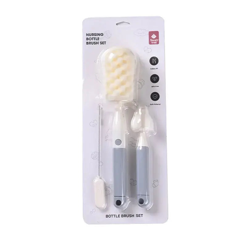 Ensemble de brosses à biberons 3 en 1