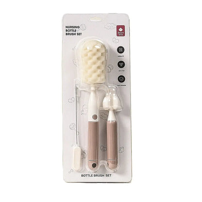 Ensemble de brosses à biberons 3 en 1