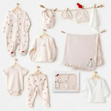 Ensemble de literie pour bébé garçon Andywawa, 10 pièces, beige - Image 1