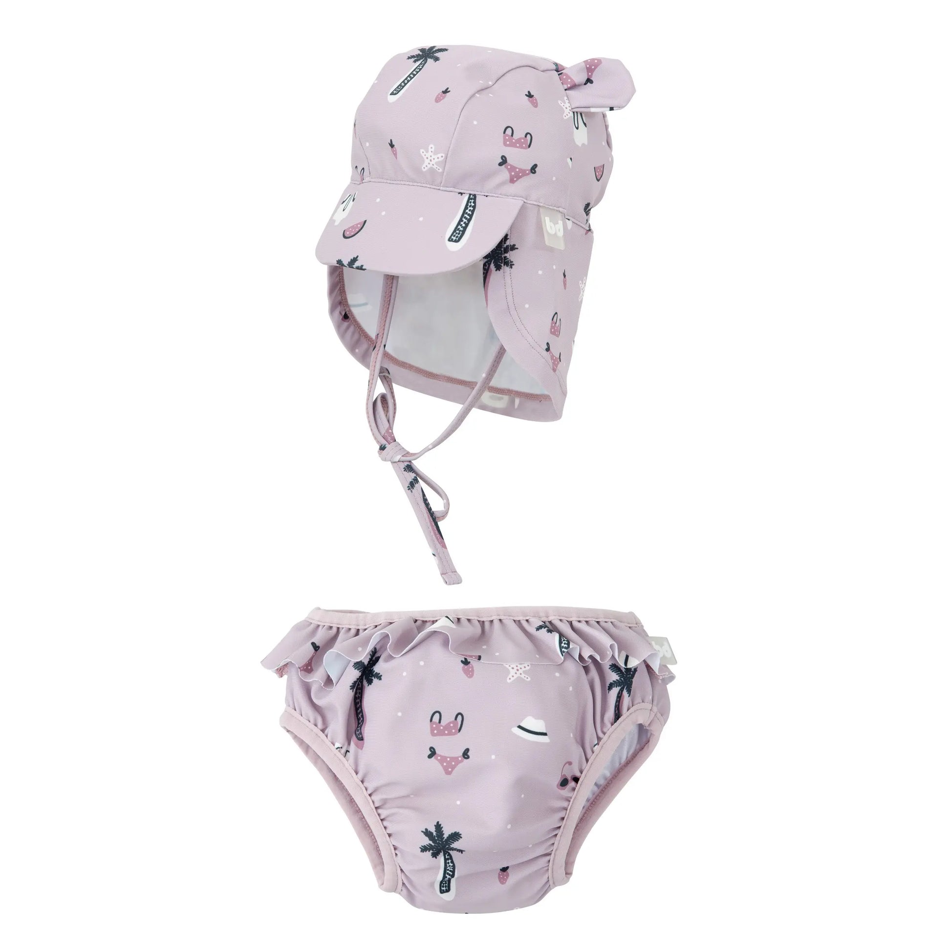 Ensemble de maillot de bain Hawaïen Bimbidreams 3-9 mois - Image 1