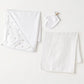 Ensemble de serviettes Andywawa Little King 3 pièces AC25815 Blanc - Image 2