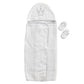 Ensemble de serviettes en mousseline de coton blanc - Andywawa - Image 2