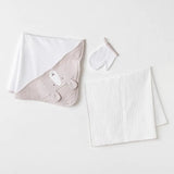 Ensemble de serviettes pour bébé garçon 3 pièces AC25877 - Image 1