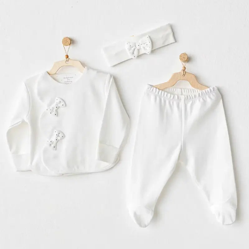 Ensemble Fille Chic 3 pièces pour bébé AC25824 - Image 1