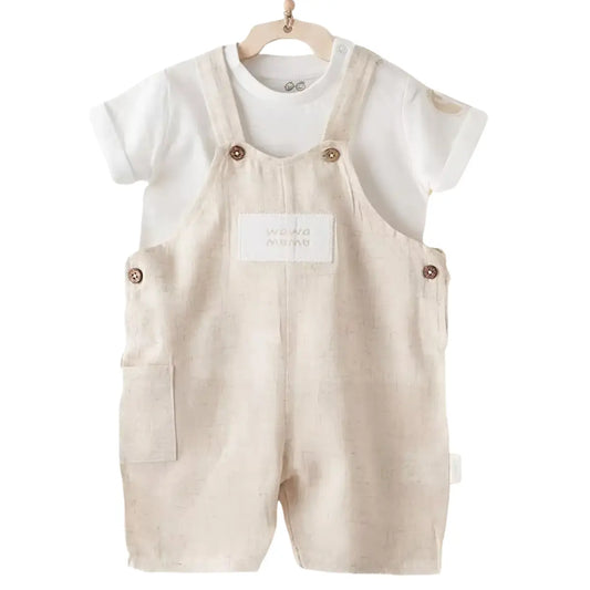 Ensemble salopette bébé garçon ANW-AC26722