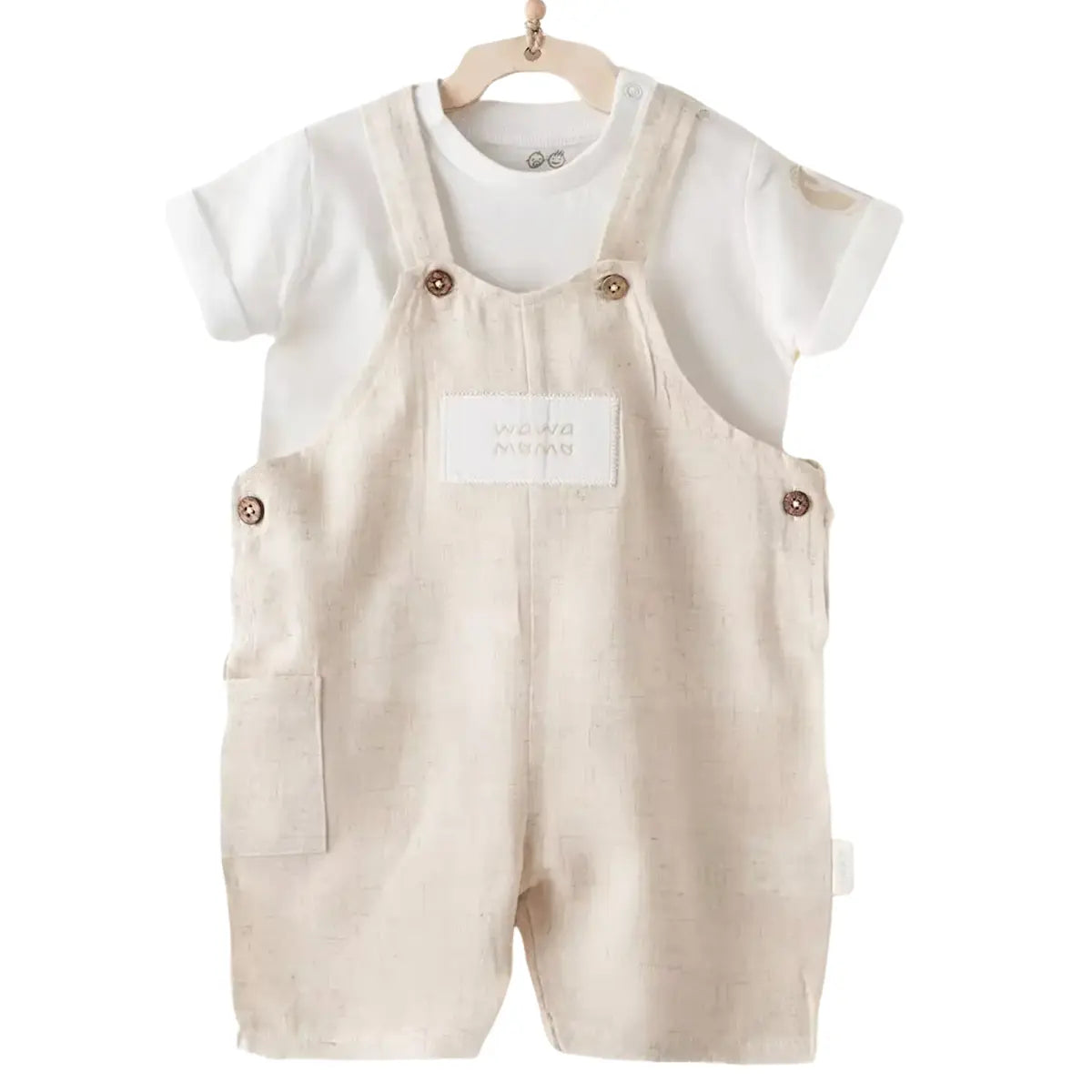 Ensemble salopette bébé garçon ANW-AC26722 - Image 1