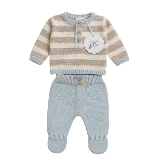 Ensemble tricot bébé 2 pièces – Mini Yatsi - Image 1