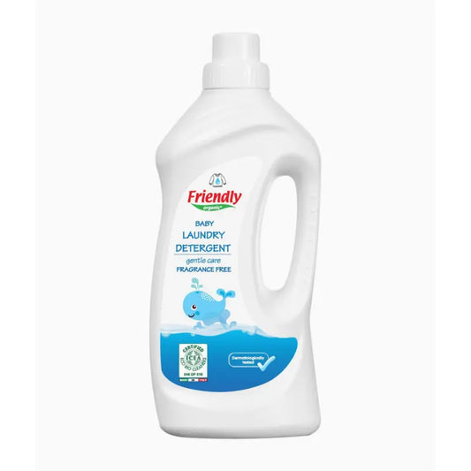 Friendly Liquide Lessive Bébé 100% Naturel 1L - Neutre - Image 1