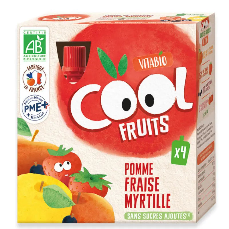 Fruit Pomme Fraise Myrtille - vitabio - Image 1