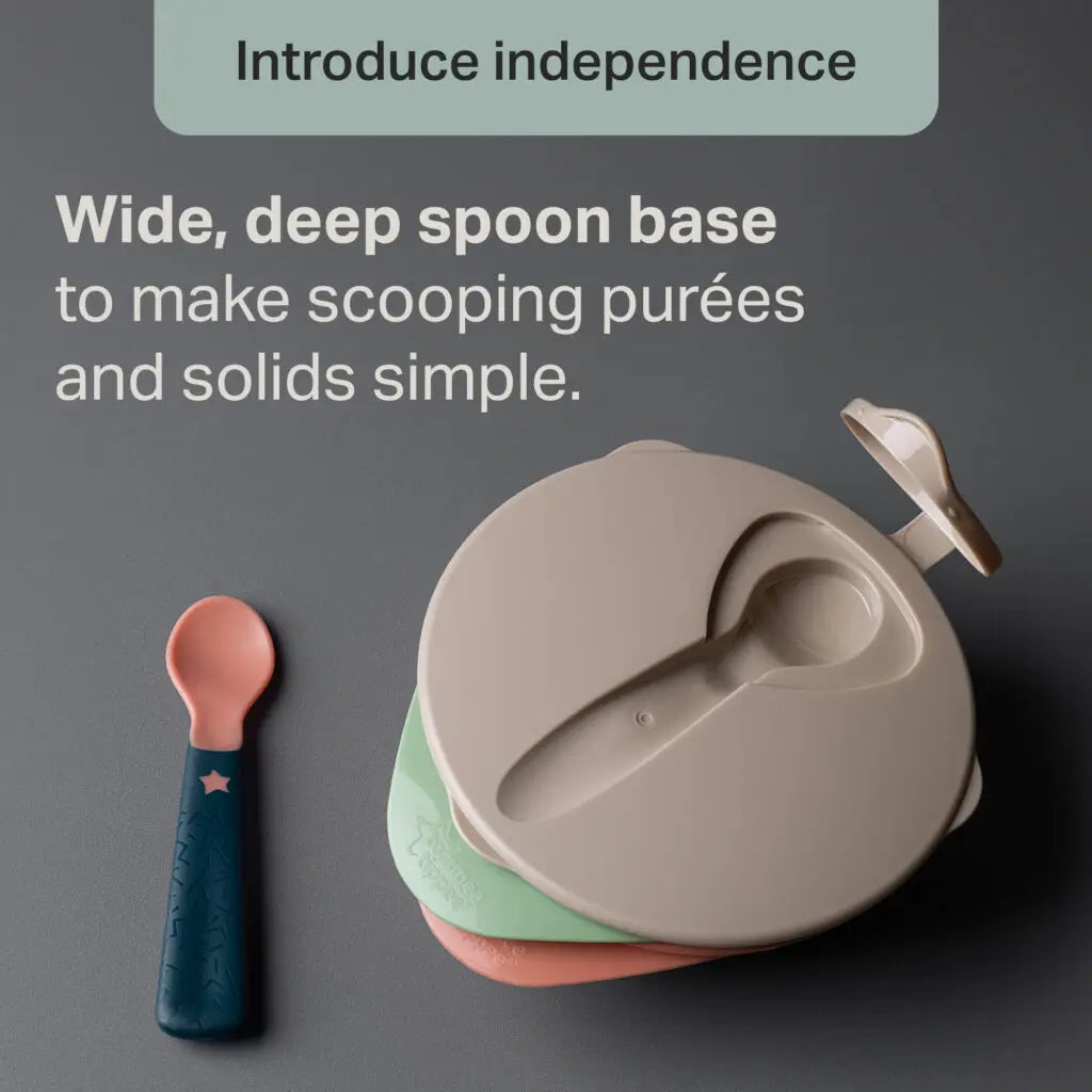 Gamelles Tommee Tippee Easy Scoop avec couvercle de voyage et cuillère - Image 5