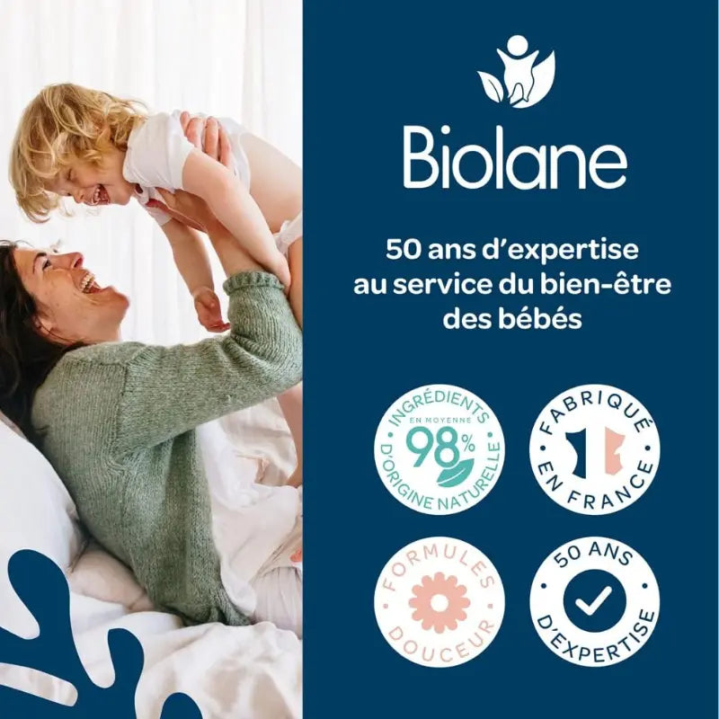Gel Lavant Corps  et Cheveux Biolane 200 ml  Nettoyage Doux et Hydratation Quotidienne pour Bébé - Image 4