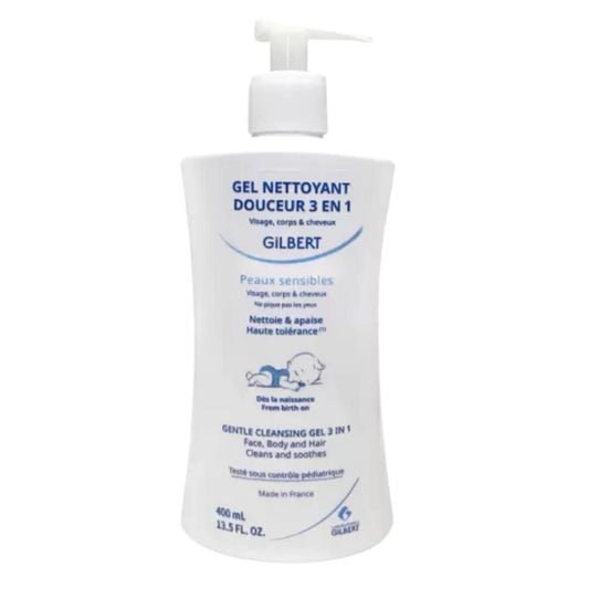 Gilbert Gel Nettoyant Douceur 3en1 Bebe 400ml - Image 3
