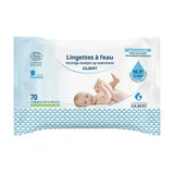 Gilbert Lingettes bébé à l’eau biodégradables - 70  lingettes - Image 1