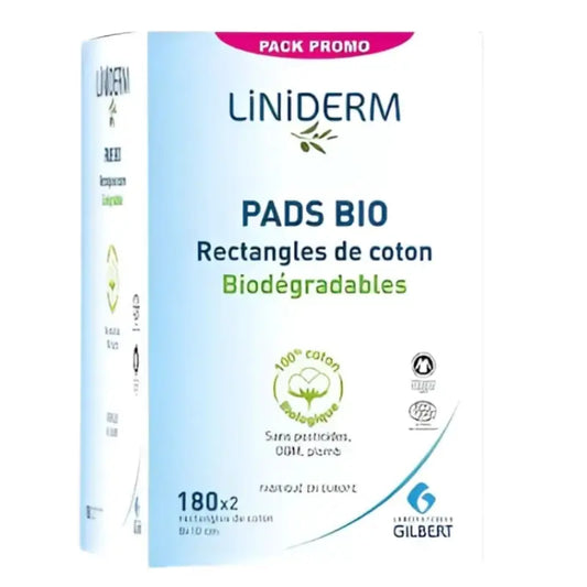 Gilbert Pack Promo Liniderm Coton Pads Bio 360 Rectangles - Image 1