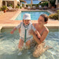 Gilet de natation bébé anti-UV UPF 50+ Bimbidreams Vert - Image 2