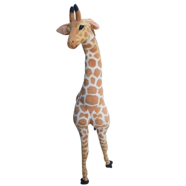 Girafe en Peluche Géante Jouet Doux et Décoratif pour Enfant 135 cm - Image 3