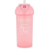 Gobelet à paille Twistshake 360 ​​ml - Rose perle - 6+m - Image 1