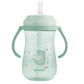 Gobelet PP avec paille en silicone 300 ml Dino World Menthe - Image 2