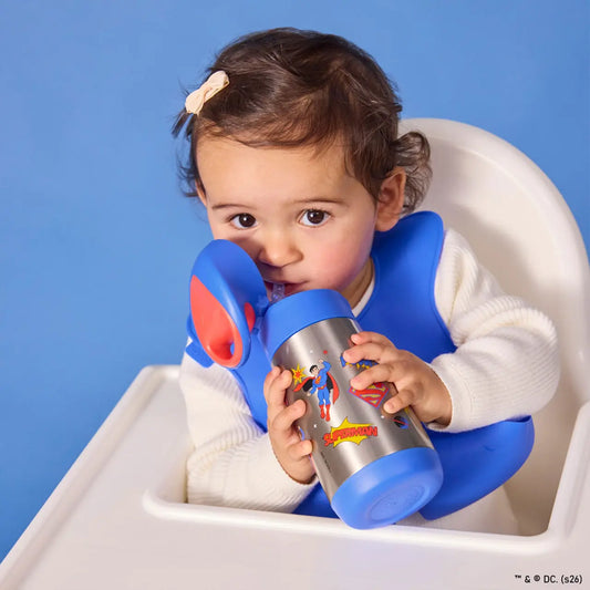Gourde Enfant b.box Superman 350 ml – Isotherme en Inox - Image 3