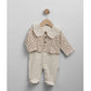 Grenouillère à motifs floraux pour bébé fille 0-6 mois - BM2310