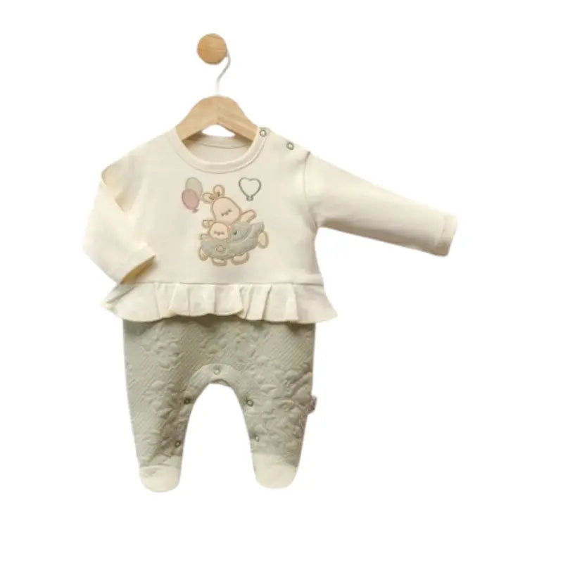 Grenouillère bébé fille nouveau-né 0-6 mois Flexi Baby -252315 - Image 2