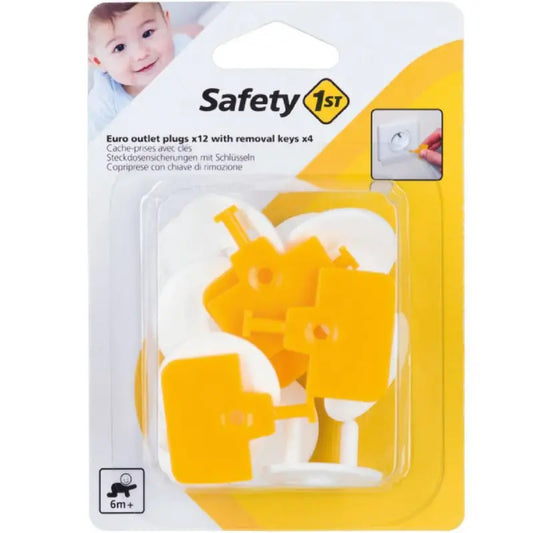 Inserts de prises Euro Safety 1st avec clés de retrait - Image 1