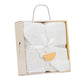 Interbaby Couverture nid d’abeille beige - Image 1