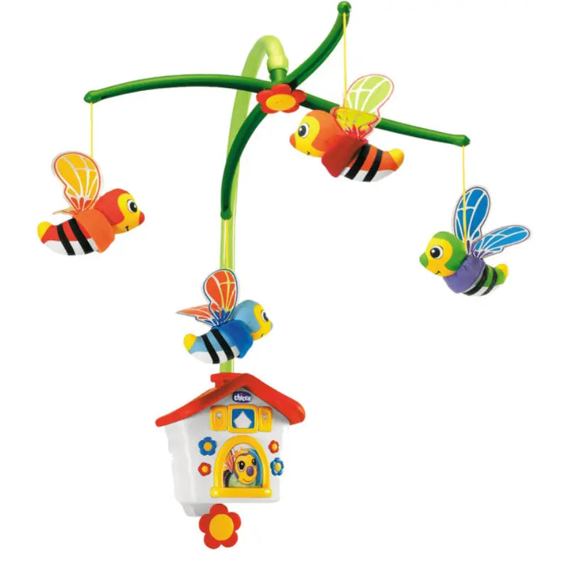 Jouet mécanique pour berceau Chicco « Bee House » - Image 2