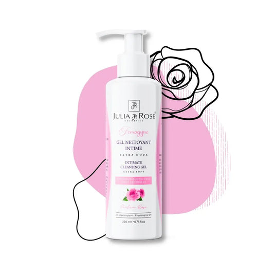 Julia & Rose Gel Intime Rose 200ml - Image 1