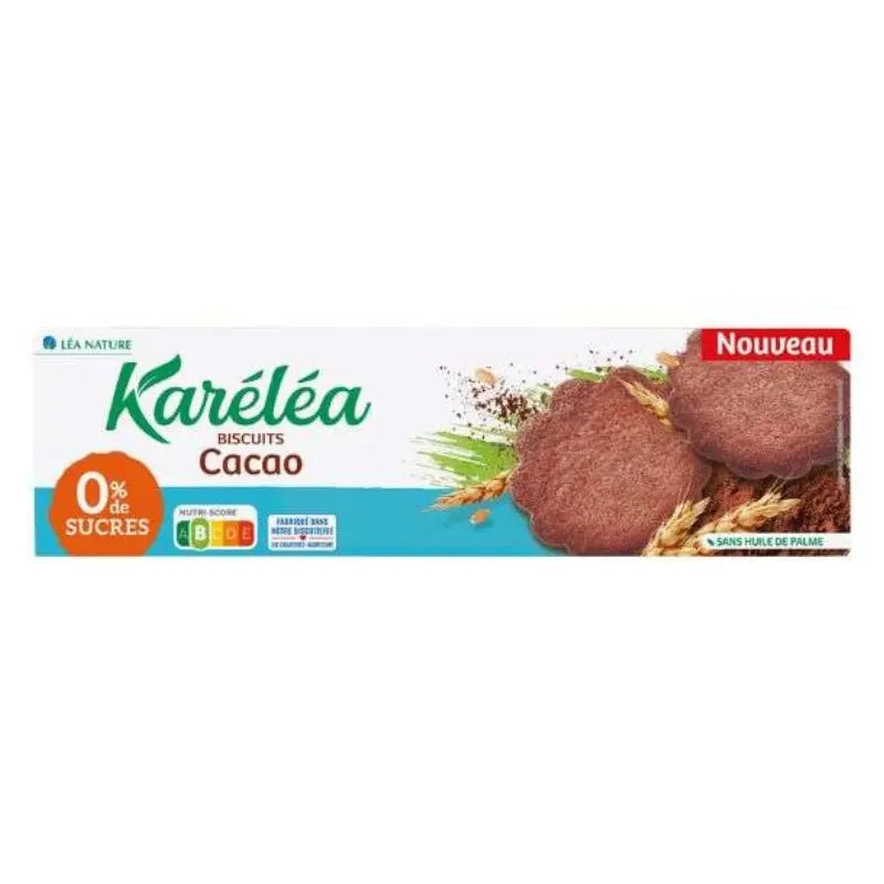 Karéléa Biscuits Cacao Sans Sucre - 132g - Image 2