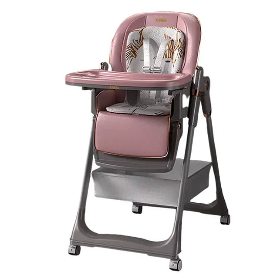 Kidilo Chaise Haute Évolutive 8155 Rose - Image 1