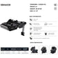 Kidilo Siège Auto Bébé KBH602B – Portable et Inclinable à Plat avec Base Isofix Gris - Image 2