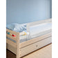 KikkaBoo  Barrière de lit (I am Safe) 150cm Beige - Image 3