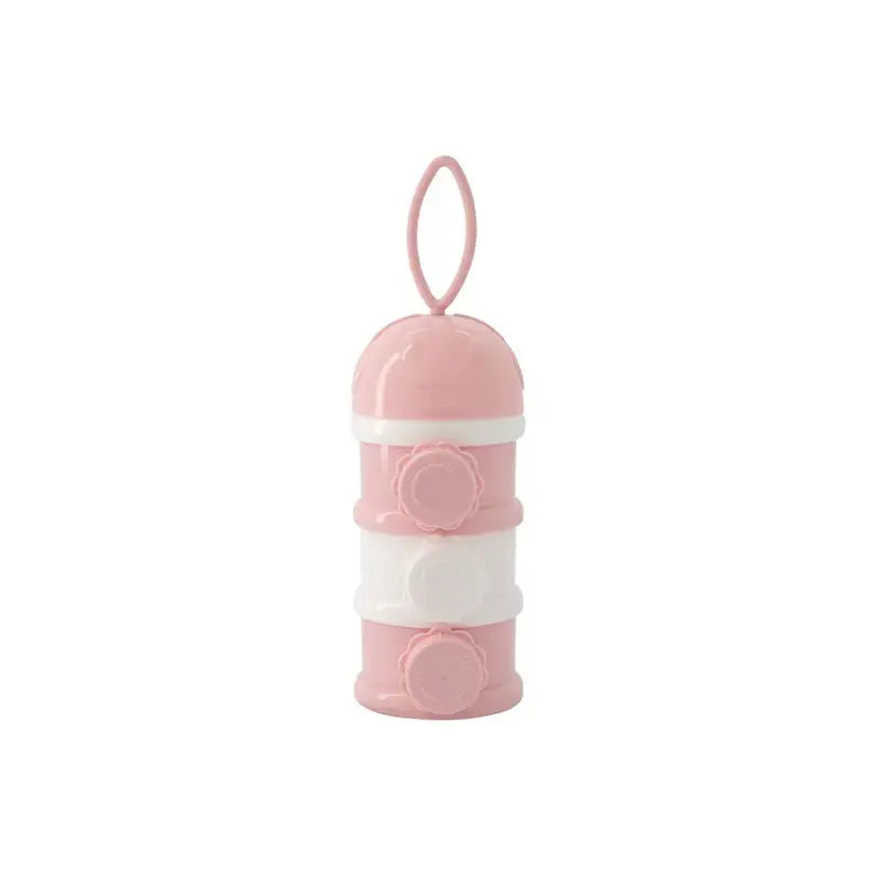 Kikkaboo Boite doseuse de Lait 3 niveaux Rose - Image 1