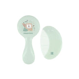 Kikkaboo Peigne et brosse à poils naturels Savanna Mint - Image 1