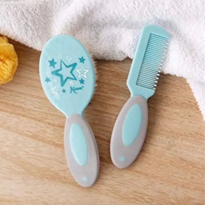 KIOKIDS Peigne et Brosse Bleu - Image 2