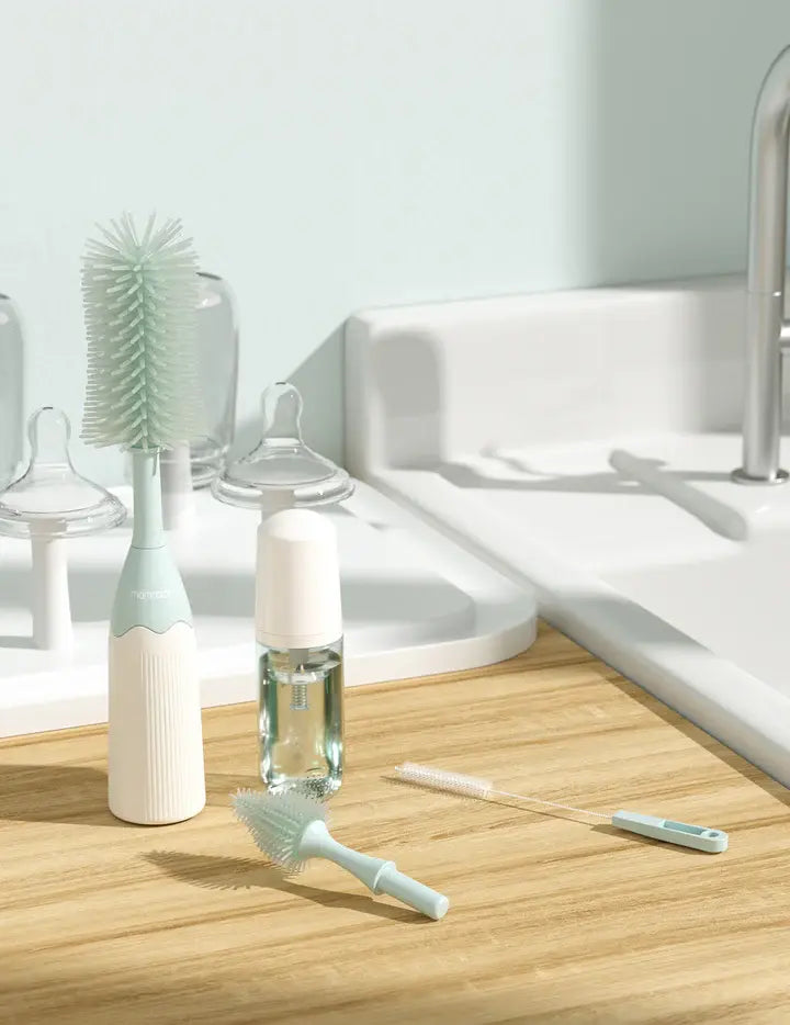 Kit de brosse à biberon Momcozy Innovative Push-Press Design - Image 7