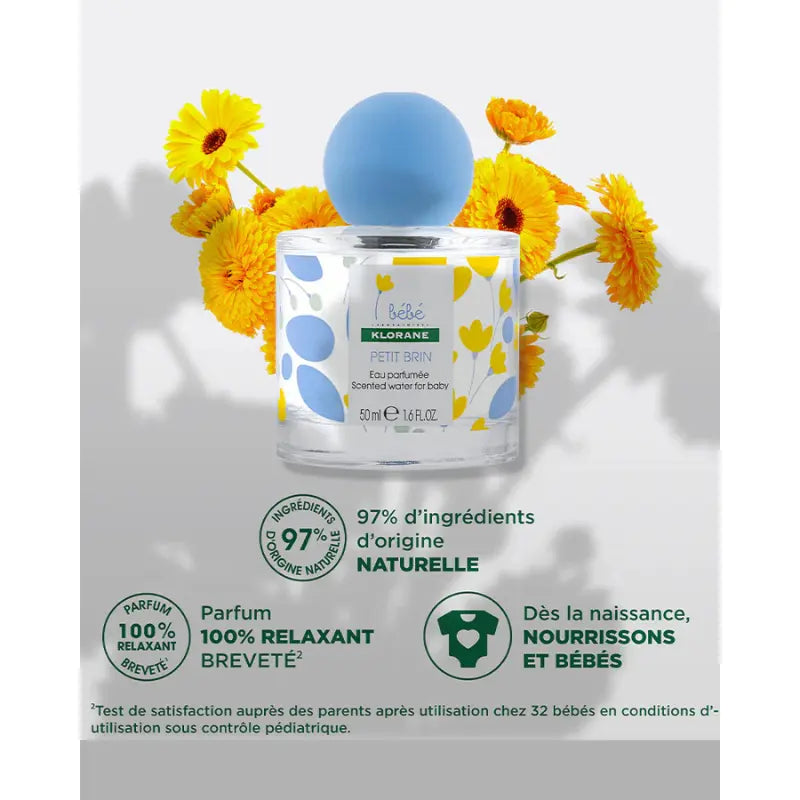 Klorane Bébé Petit brin Eau parfumée - 50ml - Image 2