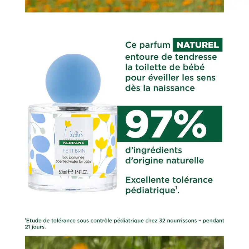 Klorane Bébé Petit brin Eau parfumée - 50ml - Image 5