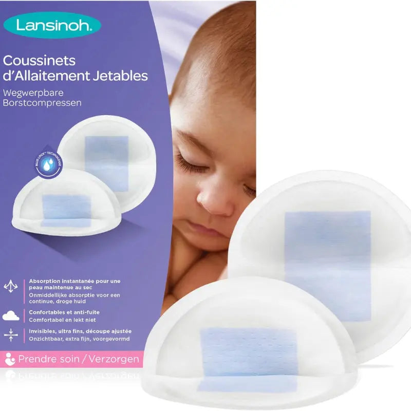 Lansinoh Coussinets d'allaitement Jetables 60 pièces - Image 1